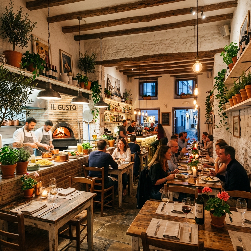 Interior acogedor de Sale y Sémola Estepona
