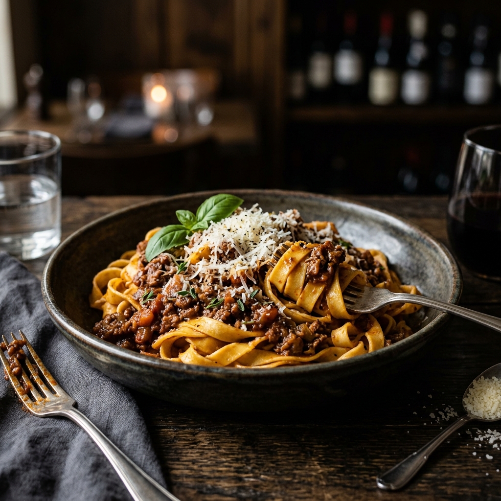 Tagliatelle al Ragù