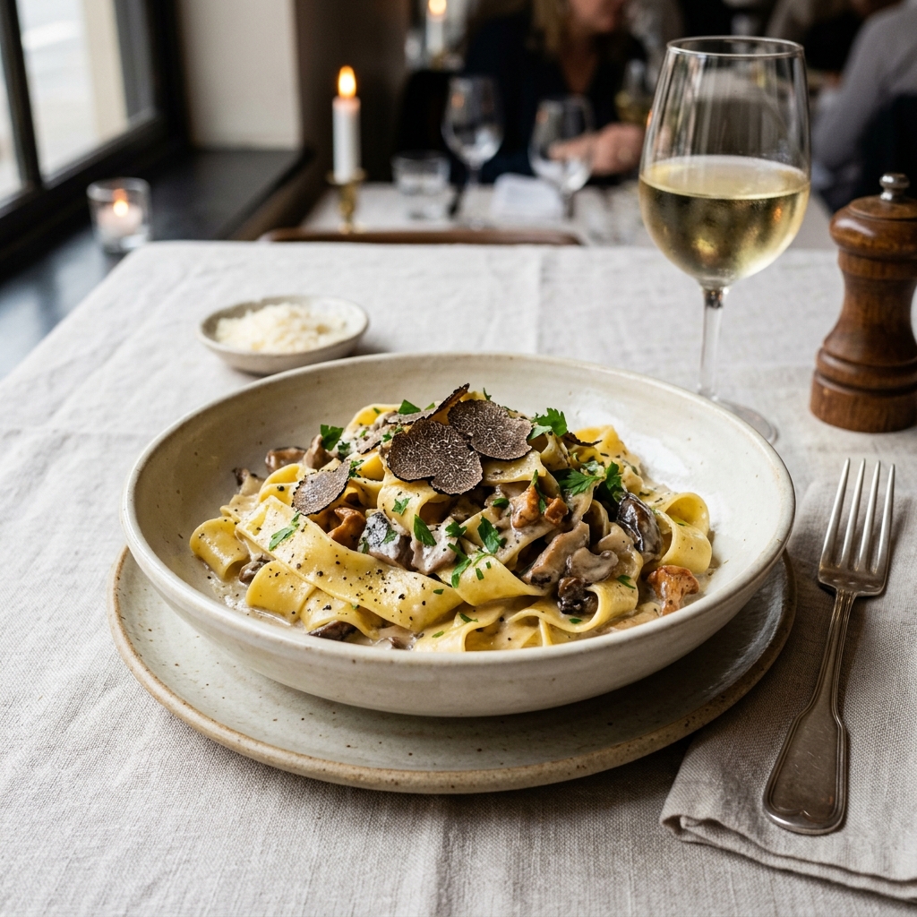 Pappardelle ai Funghi