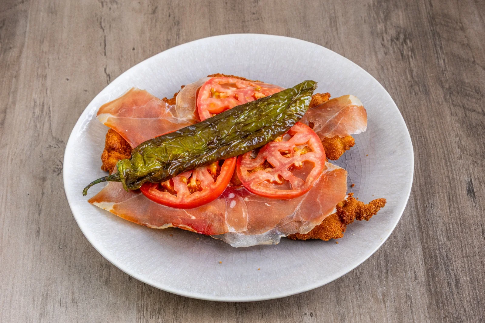 Milanesa Serranito